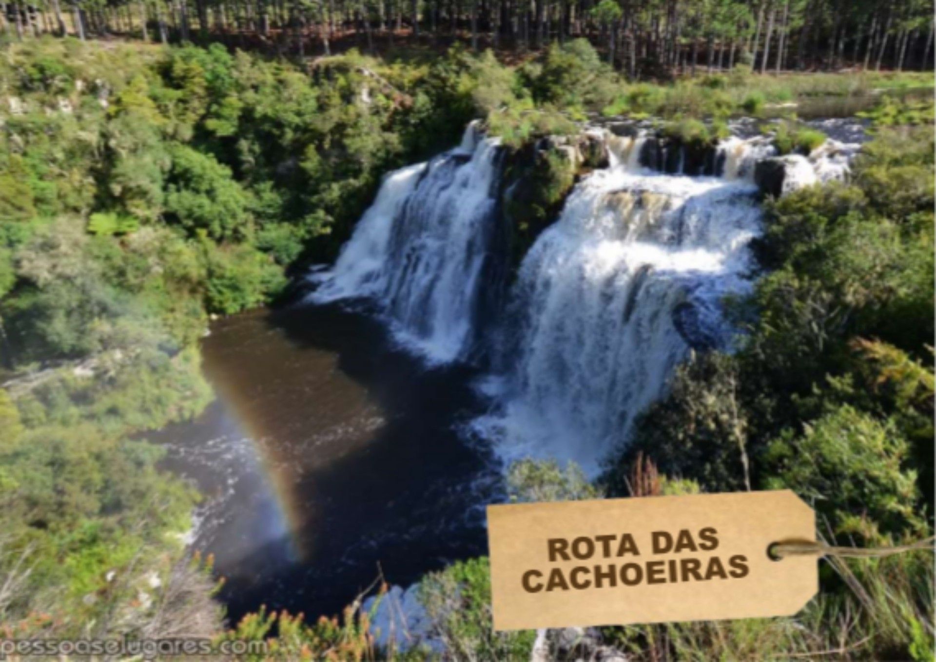 Tour 4 Cachoeira na serra Catarinense