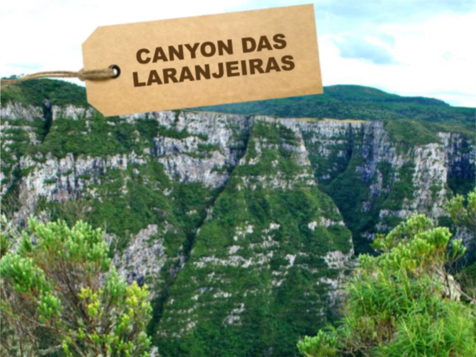 Trilha 1 Canyon Laranjeiras
